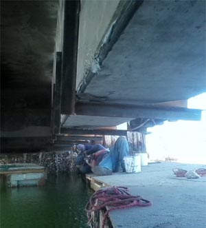 After CFRP plate is applied